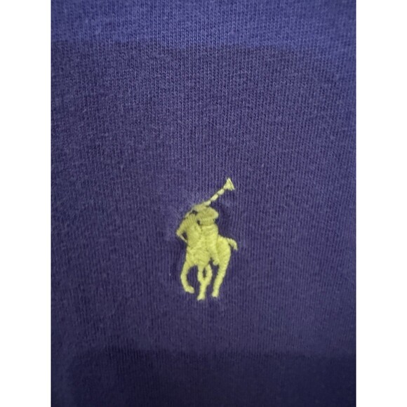 2* Polo Ralph Lauren Men's Size M Basic Tee Bundle 100% Cotton Blue & Purple - Picture 5 of 7